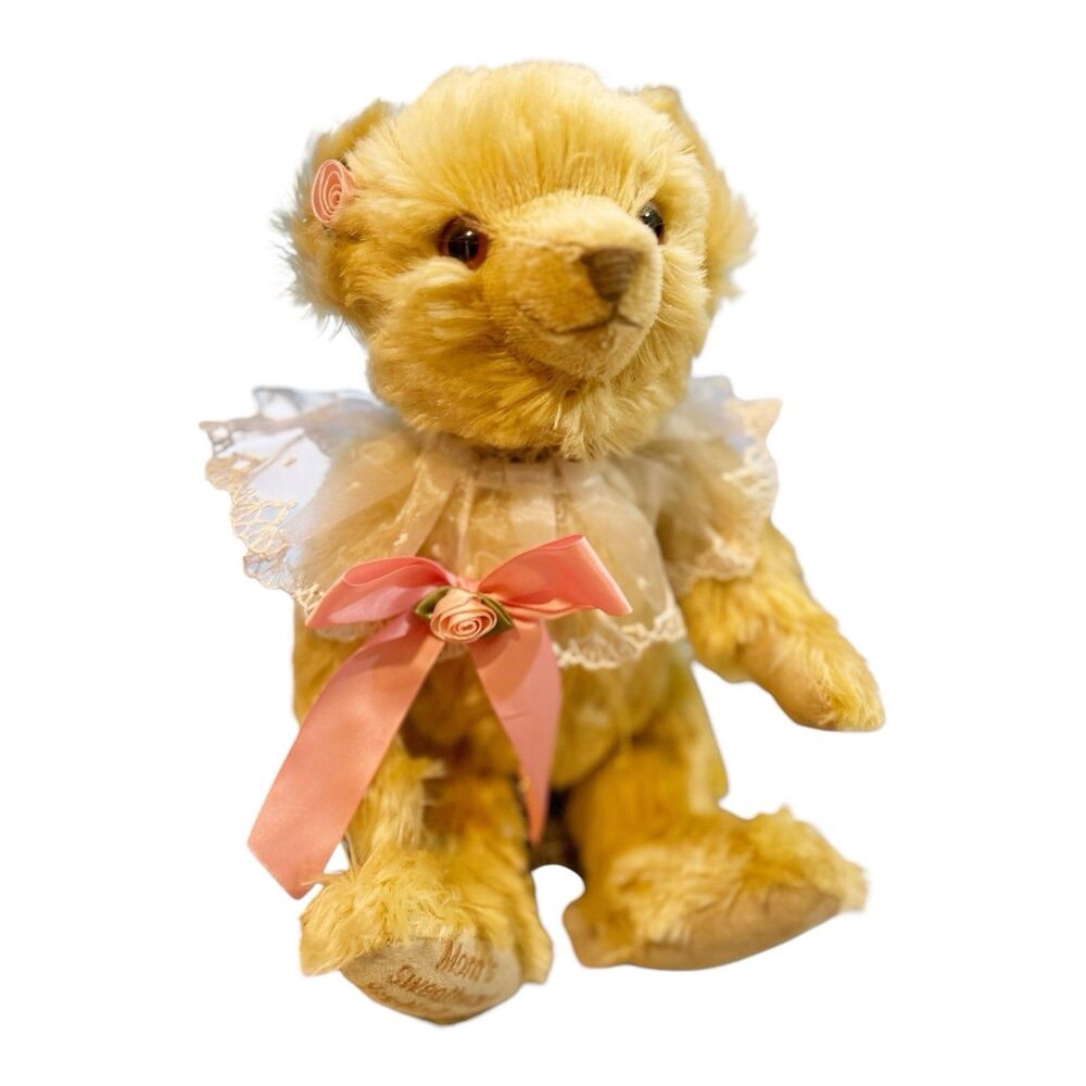 Hermann German Yes-No Mohair Teddy Bear "Mom's Sweetheart" Ltd.Ed. #606 of 1000